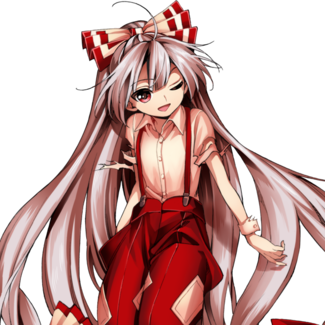 Portrait of fujiwara-no-mokou-9b2b52449f99