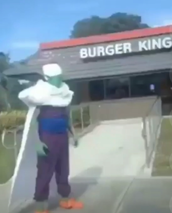 Piccolo at Burger King