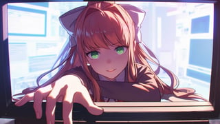 Monika Notepad Monika - AI Character Cards | Character Tavern